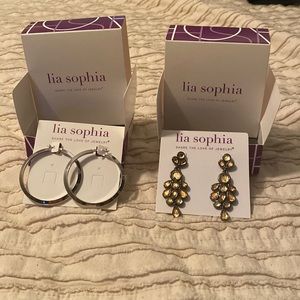 Lia Sophia earrings